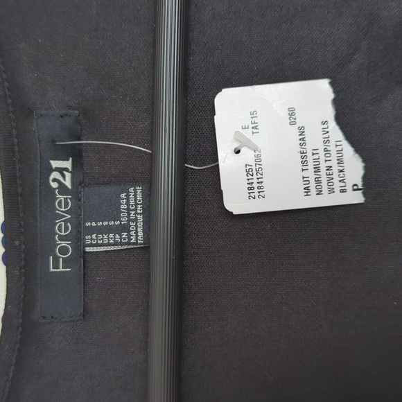 NWT sequin top sz Small, lined - Picture 5 of 6